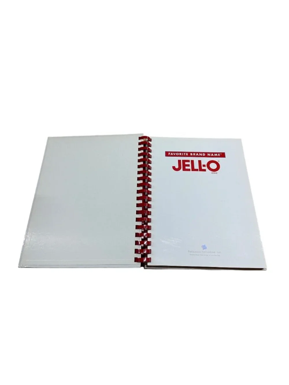 Favorite Brand Name JELL-O Cookbook Spiral HC Recipes Desserts Vintage
